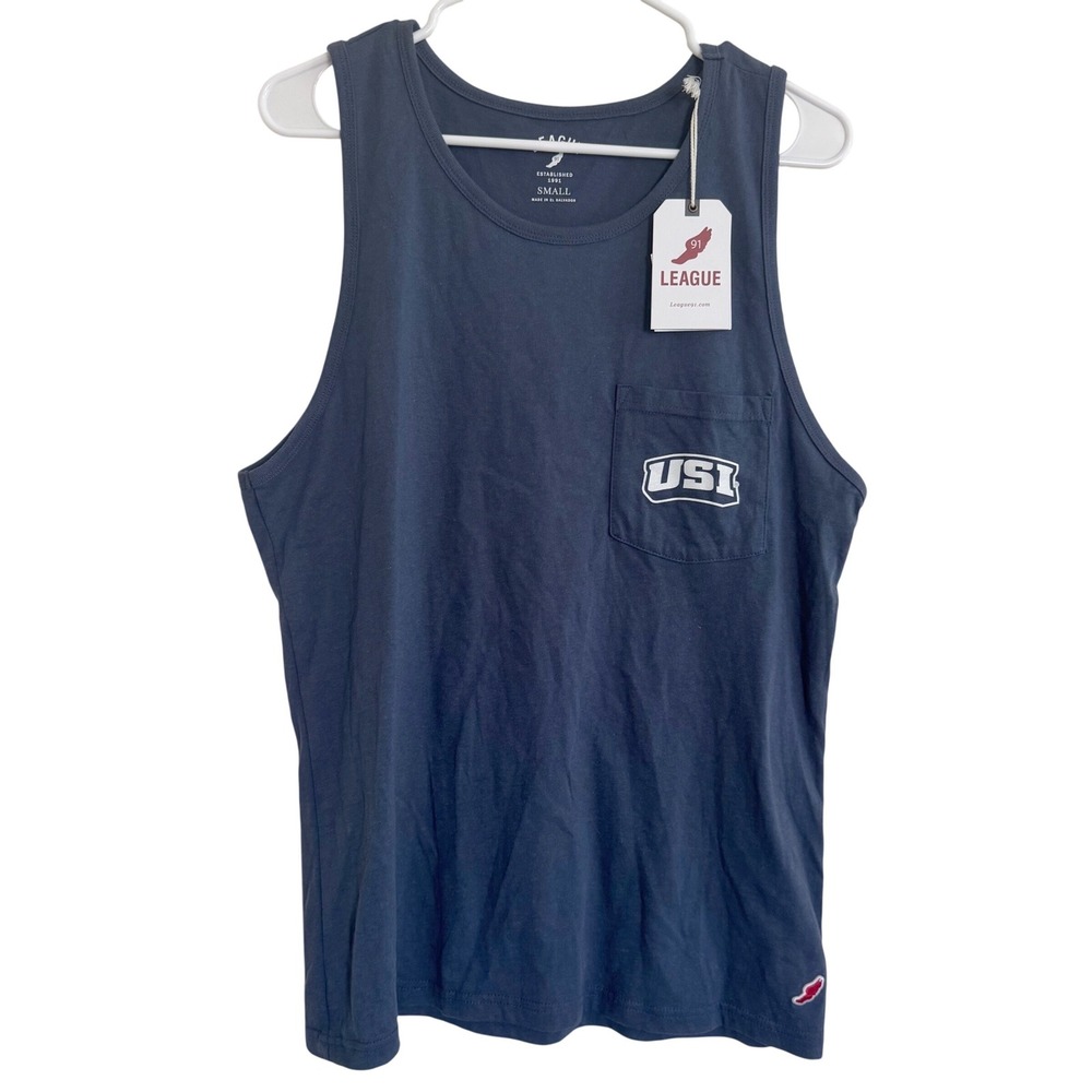 League 91 USI‎ Screaming Eagles Pocket Tank Top Small NEW